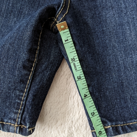 Vanilla Star Denim Jean Shorts, Stitching Detail, Size 11 - Picture 11 of 12
